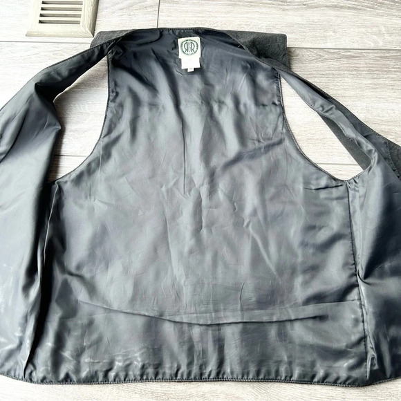 Vintage R&R Rest and  Relaxation Genuine Suede Leather Vest - Picture 6 of 10